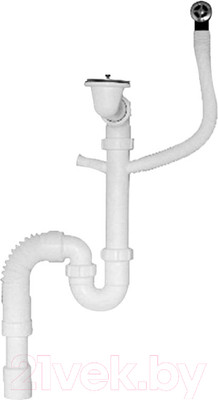 Сифон Эстет McAlpine ФР-00001029 (хром)