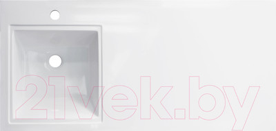 Умывальник Эстет Даллас 100x48 L / ФР-00001971