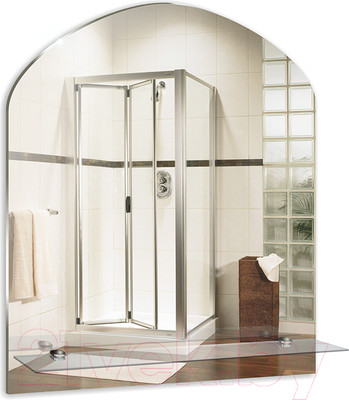 Зеркало Mixline Арка 525475 (с полкой)