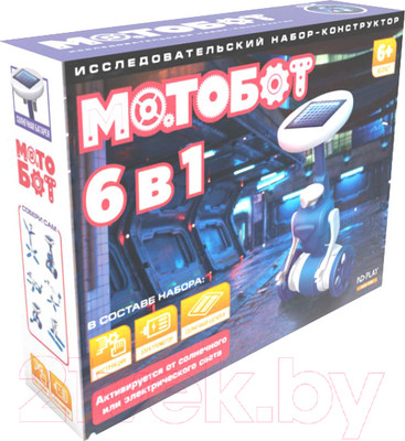 Конструктор электромеханический ND Play Мотобот 6 в 1 NDP-006 / 265610