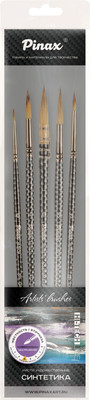 Набор кистей Pinax Artists Hi-Tech / set19-5pc (5шт)