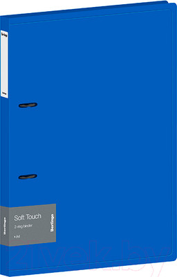 Папка для бумаг Berlingo Soft Touch / RB4_2D981 (синий)