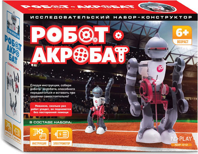 Конструктор электромеханический ND Play Робот-акробат NDP-012 / 265616