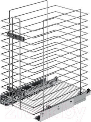 Корзина для белья выдвижная Starax S-8054-C (хром)