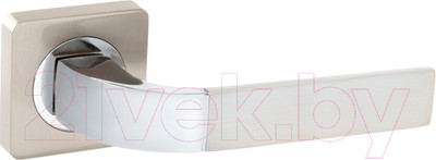 Ручка дверная Vettore R06.170 SN/CP (сатин/хром)