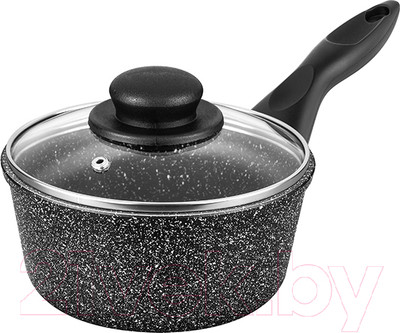 Ковш Elan Gallery Гармония вкуса / 120283 (черный мрамор)