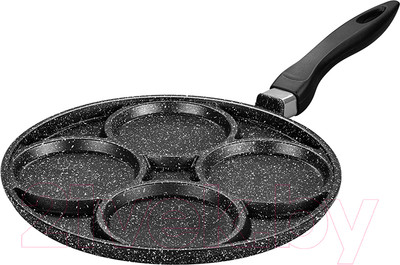Сковорода для оладий Elan Gallery Гармония вкуса / 120406 (черный мрамор)