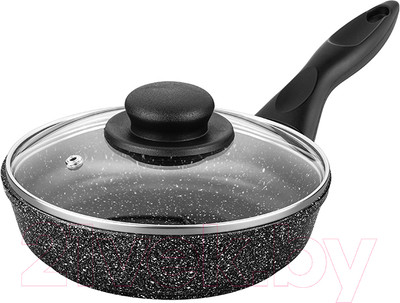 Сковорода Elan Gallery Гармония вкуса / 120274 (черный мрамор)