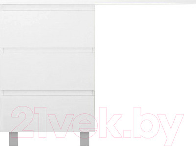 Тумба с умывальником Эстет Dallas Luxe L / ФР-00002922