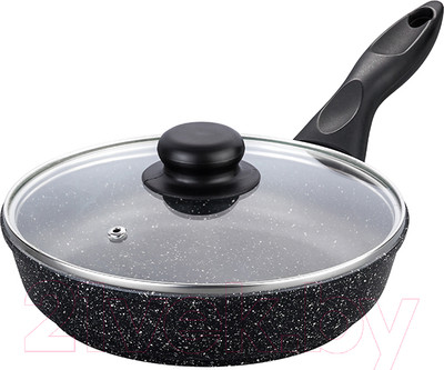 Сковорода Elan Gallery Гармония вкуса / 120219 (черный мрамор)