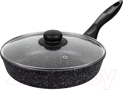 Сковорода Elan Gallery Гармония вкуса / 120135 (черный мрамор)