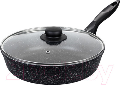 Сковорода Elan Gallery Гармония вкуса / 120137 (черный мрамор)