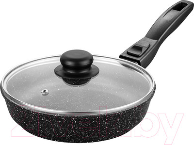 Сковорода Elan Gallery Гармония вкуса / 120220 (черный мрамор)