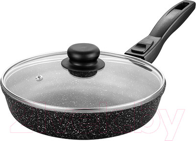 Сковорода Elan Gallery Гармония вкуса / 120222 (черный мрамор)