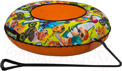 Тюбинг-ватрушка Тяни-Толкай 1000мм Bear (оксфорд, Норм)