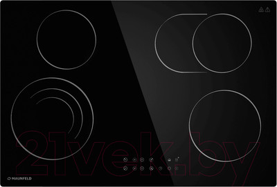 Электрическая варочная панель Maunfeld CVCE.774-SM.T-BK
