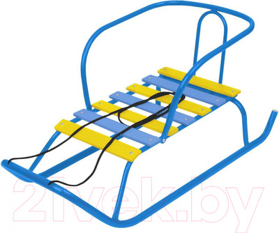 Санки детские Ника Ветерок 1 / В1 (голубой)