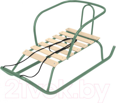 Санки детские Ника Ветерок 1 / В1 (оливковый)