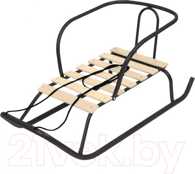 Санки детские Ника Ветерок 1 / В1 (черный)