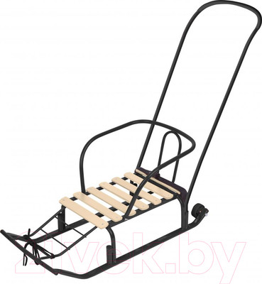 Санки детские Ника Тимка 5 Комфорт / Т5К (черный)