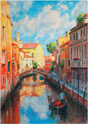 Набор алмазной вышивки Остров Сокровищ Солнечная Венеция / 662583