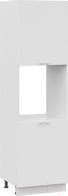 Шкаф-пенал кухонный ТриЯ Габриэлла 1П6 (белый/сноу)