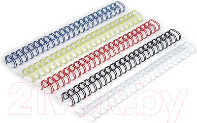 Пружины для переплета Office Kit D6.4мм 1/4 / OKPM14BL (100шт, синий)