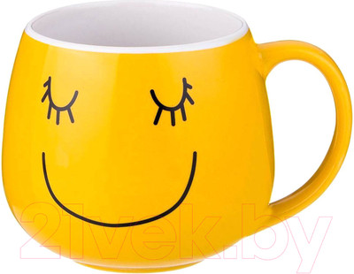Кружка Lefard Веселый смайлик / 155-147