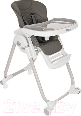Стульчик для кормления Pituso Lerin / HC603-Eco-Grey (серый/экокожа)