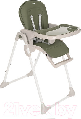 Стульчик для кормления Pituso Olimp / C1-Dark Green (темно-зеленый/экокожа)