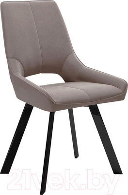 Стул DikLine 268 (микровелюр Z48 капучино/ножки черные)