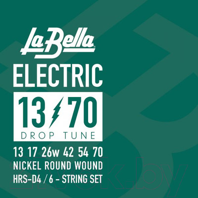 Струны для электрогитары La Bella HRS-D4