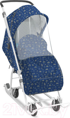 Санки-коляска Ника Наши детки 3-1К / НДТ3-1К/1 (северный)