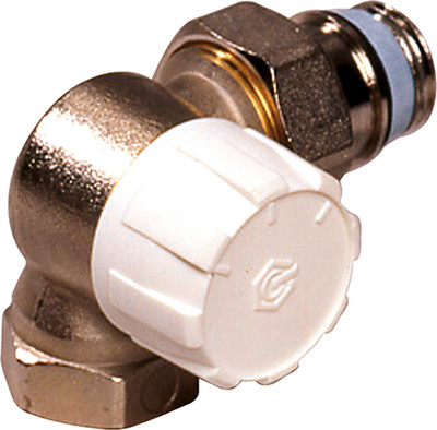 Клапан термостатический Simplex DN15 Трехосевая форма / F 34015 (левое исполнение)