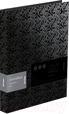 Папка для бумаг Berlingo DoubleBlack / RB4_2D701 (черный)