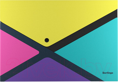 Папка-конверт Berlingo xProject. Color Block / EFb_A4994