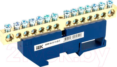 Шина нулевая IEK YNN10-812-14D-K07