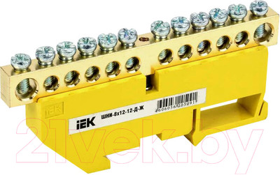 Шина нулевая IEK YNN10-812-12D-K05