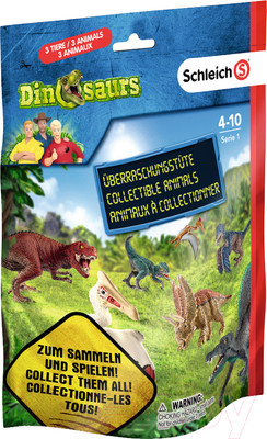 Набор игрушек-сюрпризов Schleich Dinosaurs / 87865/0788