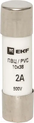 Предохранитель плавкий EKF Pvc-10x38-2
