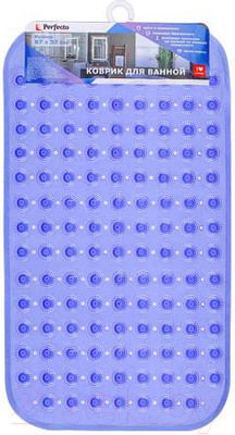 Коврик для ванной Perfecto Linea 22-267377 (синий)