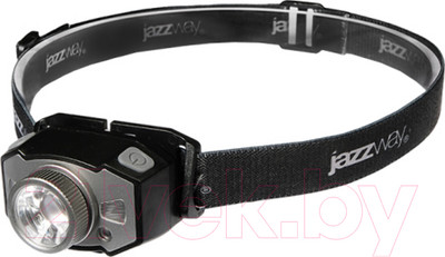 Фонарь JAZZway AccuH1-L5WZ-BK / 5036642 (черный/серый)