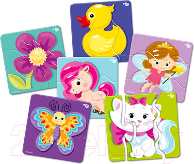 Развивающий игровой набор Baby Toys Тройной зигзаг. Для принцесс / 02503