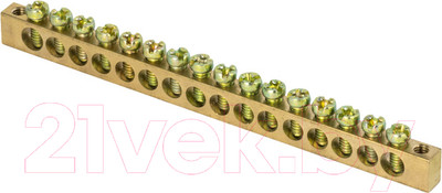 Шина нулевая EKF PROxima sn0-63-16-k