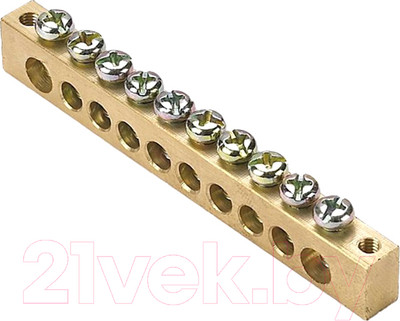 Шина нулевая EKF PROxima sn0-125-10-k