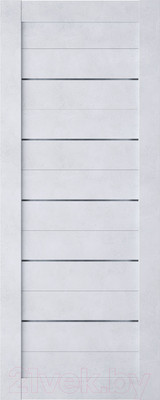 Дверь межкомнатная Bafa Техно лайт 90x200 (бетон снежный)