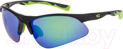Очки солнцезащитные GOG E993-2 (черный матовый/зеленый)
