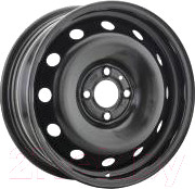 Штампованный диск Magnetto 15010 15x6" 4x100мм DIA 60.1мм ET 37мм Black