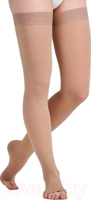 Чулки компрессионные Venoteks 2P280 стандарт 2 кл.к. (р.4, бежевый)