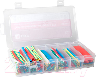 Набор трубок термоусаживаемых EKF TUT-N-5-R